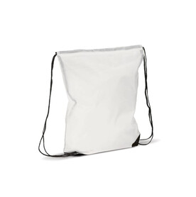 Rucksack aus Polyester 210D - Weiss bedrucken, Art.-Nr. LT91397-N0001 Rucksack aus Polyester 210D - Weiss bedrucken, Art.-Nr. LT91397-N0001