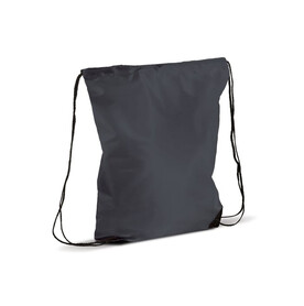Kordelzugtasche 210T RPET - Grau bedrucken, Art.-Nr. LT91399-N0061