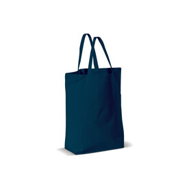 Tragetasche Leinwand 250g/m² 41x12x43cm - Dunkelblau bedrucken, Art.-Nr. LT91487-N0010
