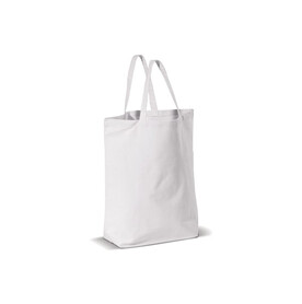 Tragetasche Leinwand 250g/m² 41x12x43cm - Weiss bedrucken, Art.-Nr. LT91487-N0001
