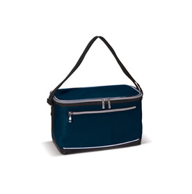 Schultertasche mit Kühlfunktion - Dunkelblau bedrucken, Art.-Nr. LT91547-N0010