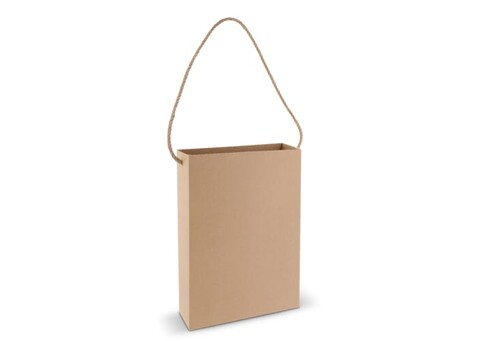 Kartontasche 24x8x32cm - Braun bedrucken, Art.-Nr. LT91635-N0051