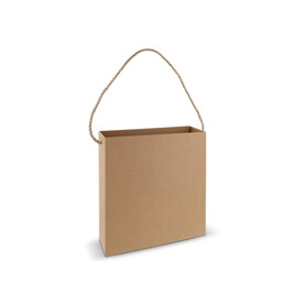 Kartontasche 35x35x11cm - Braun bedrucken, Art.-Nr. LT91636-N0051