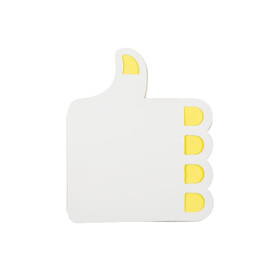 Selbstklebende Memoblätter Like - Weiss / Gelb bedrucken, Art.-Nr. LT91824-N0141 Selbstklebende Memoblätter Like - Weiss / Gelb bedrucken, Art.-Nr. LT91824-N0141