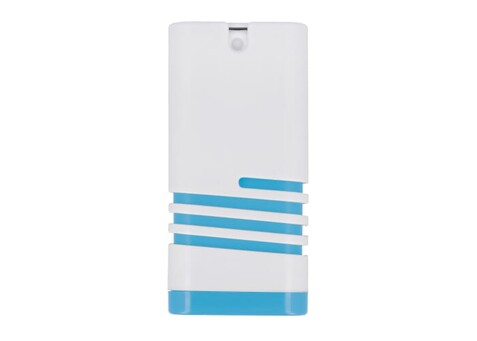 Sonnenschutzspray LSF30 20ml - Weiss / Hellblau bedrucken, Art.-Nr. LT91830-N0112