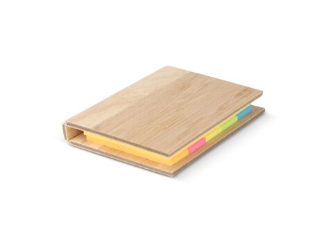 Haftnotizen Bambus 2 - Natur bedrucken, Art.-Nr. LT92074-N0094