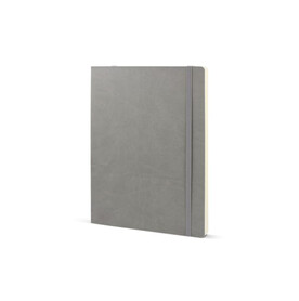 Notizbuch Softcover Maxi - Grau bedrucken, Art.-Nr. LT92076-N0061