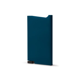 RFID Anti Skimming Kunststoff-Kartenhalter - Dunkelblau bedrucken, Art.-Nr. LT92191-N0010