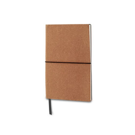 Notizbuch mit Einband aus recycelten Leder Din A5 - Hellbraun bedrucken, Art.-Nr. LT92521-N0052 Notizbuch mit Einband aus recycelten Leder Din A5 - Hellbraun bedrucken, Art.-Nr. LT92521-N0052