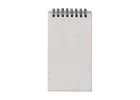 Haftnotizen-Set aus Saatgutpapier - Weiss bedrucken, Art.-Nr. LT92527-N0001