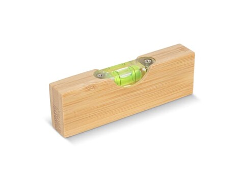 Flaschenöffner-Wasserwaage aus Bambus - Natur bedrucken, Art.-Nr. LT93099-N0094