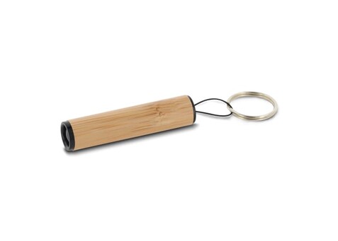 Mini Taschenleuchte Bambus - Holz bedrucken, Art.-Nr. LT93316-N0093