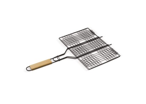 Barbecue Grill rechteckig - Holz bedrucken, Art.-Nr. LT94521-N0093