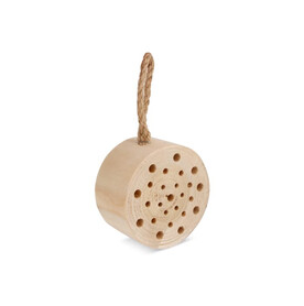 Mini-Rundbienenhaus FSC - Holz bedrucken, Art.-Nr. LT94562-N0093