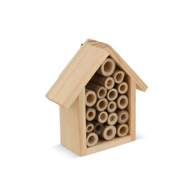 Mini-Bienenhaus FSC - Holz bedrucken, Art.-Nr. LT94563-N0093