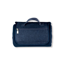 Picknick-Decke 170x130cm - Dunkelblau bedrucken, Art.-Nr. LT95043-N0010