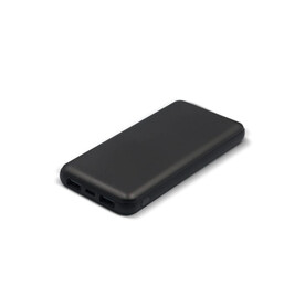 Powerbank „Elite“ Metallic-Edition 8.000mAh - Schwarz bedrucken, Art.-Nr. LT95067-N0002