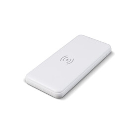 Elite Powerbank inkl. Wireless-Charger 8000mAh - Weiss bedrucken, Art.-Nr. LT95096-N0001