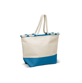 Tragetasche Segeltuch 380g/m² - Hellblau bedrucken, Art.-Nr. LT95103-N0012 Tragetasche Segeltuch 380g/m² - Hellblau bedrucken, Art.-Nr. LT95103-N0012