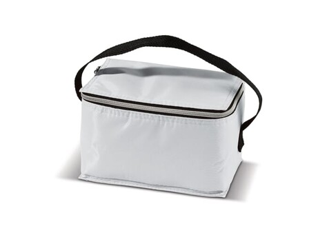 Kühltasche für 6 Dosen 20 x 12.5 x 13 cm - Weiss bedrucken, Art.-Nr. LT95104-N0001 Kühltasche für 6 Dosen 20 x 12.5 x 13 cm - Weiss bedrucken, Art.-Nr. LT95104-N0001