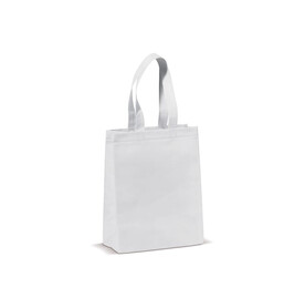 Laminierte Non Woven Tasche 105g/m² - Weiss bedrucken, Art.-Nr. LT95110-N0001 Laminierte Non Woven Tasche 105g/m² - Weiss bedrucken, Art.-Nr. LT95110-N0001