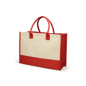 Einkaufstasche Juca - Rot bedrucken, Art.-Nr. LT95131-N0021 Einkaufstasche Juca - Rot bedrucken, Art.-Nr. LT95131-N0021