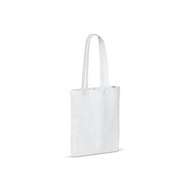 Umhängetasche Baumwolle OEKO-TEX® 140g/m² 38x42cm - Weiss bedrucken, Art.-Nr. LT95156-N0001