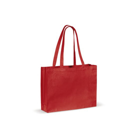 Umhängetasche Leinwand OEKO-TEX®270g/m² 45x10x33cm - Rot bedrucken, Art.-Nr. LT95162-N0021