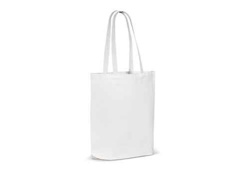 Umhängetasche canvas OEKO-TEX®270g/m² 42x12x43cm - Weiss bedrucken, Art.-Nr. LT95164-N0001