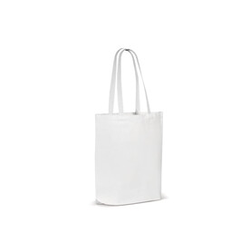 Umhängetasche Leinwand OEKO-TEX®270g/m² 42x12x43cm - Weiss bedrucken, Art.-Nr. LT95164-N0001