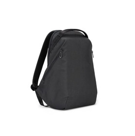 Rucksack aus R-PET 18L - Schwarz bedrucken, Art.-Nr. LT95212-N0002