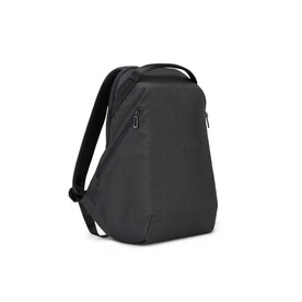 Rucksack aus R-PET 18L - Schwarz bedrucken, Art.-Nr. LT95212-N0002