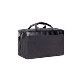 Reisetasche aus R-PET 23L - Schwarz bedrucken, Art.-Nr. LT95214-N0002