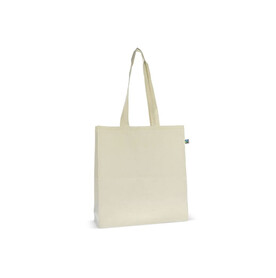 Tasche Fairtrade 140g 38x10x42 - Ecru bedrucken, Art.-Nr. LT95233-N0054