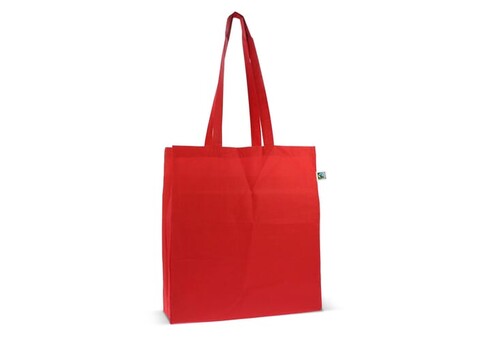 Tasche Fairtrade 140g 38x10x42 - Rot bedrucken, Art.-Nr. LT95235-N0021 Tasche Fairtrade 140g 38x10x42 - Rot bedrucken, Art.-Nr. LT95235-N0021