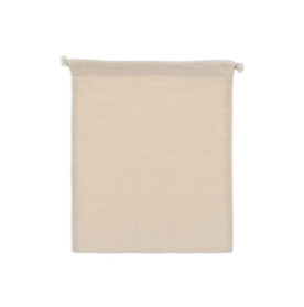 Zuziehbeutel OEKO-TEX® Baumwolle 140g/m² 25x30cm - Ecru bedrucken, Art.-Nr. LT95236-N0054