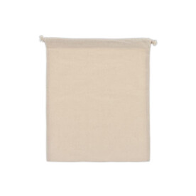 Zuziehbeutel OEKO-TEX® Baumwolle 140g/m² 25x30cm - Ecru bedrucken, Art.-Nr. LT95236-N0054