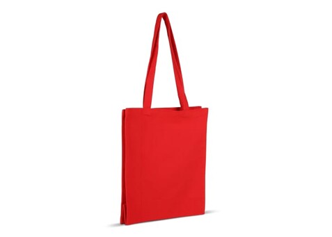 Umhängetasche Baumwoll-Canvas OEKO-TEX® 280g/m² 32x13x40cm - Rot bedrucken, Art.-Nr. LT95240-N0021