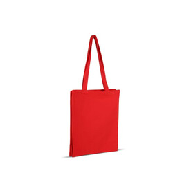 Umhängetasche Baumwoll-Canvas OEKO-TEX® 280g/m² 32x13x40cm - Rot bedrucken, Art.-Nr. LT95240-N0021
