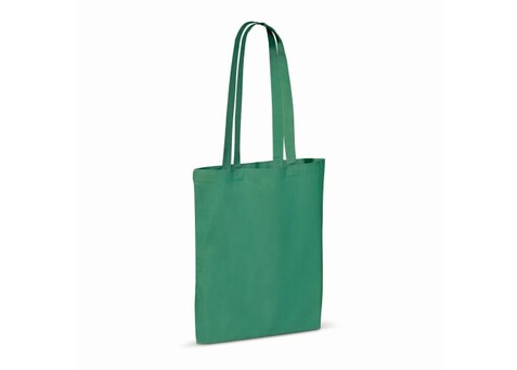 Tasche aus recycelter Baumwolle 140g/m² 38x42cm - Dunkelgrün bedrucken, Art.-Nr. LT95241-N0030 Tasche aus recycelter Baumwolle 140g/m² 38x42cm - Dunkelgrün bedrucken, Art.-Nr. LT95241-N0030