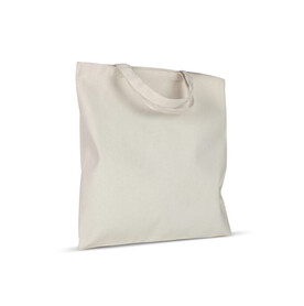 Tasche OEKO-TEX® natur kurze Henkel 220g/m² 38x42 cm - Ecru bedrucken, Art.-Nr. LT95257-N0054