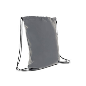 Reflektierender Rucksackbeutel 30x40cm - Grau bedrucken, Art.-Nr. LT95261-N0061