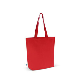 Tasche Fairtrade 270g 42x12x43cm - Rot bedrucken, Art.-Nr. LT95275-N0021