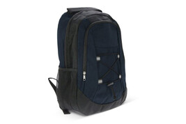 Rucksack mit Kordelzug R-PET 25L - Dunkelblau bedrucken, Art.-Nr. LT95294-N0010