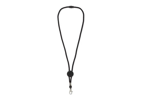 Paracord Lanyard - Schwarz bedrucken, Art.-Nr. LT95304-N0002