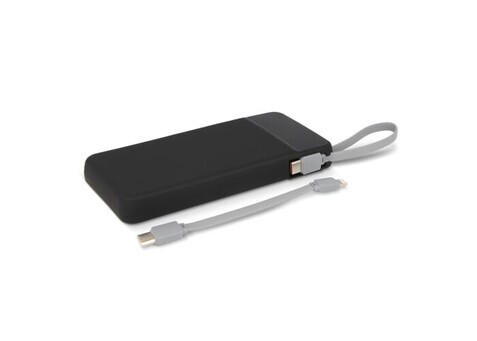 Ziara 10.000 mAh Powerbank - Schwarz bedrucken, Art.-Nr. LT95502-N0002