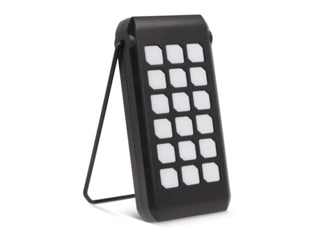 Quest Powerbank Solar 10000mAh - Schwarz bedrucken, Art.-Nr. LT95504-N0002