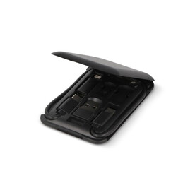 Reisetelefon-Set &amp;amp; Ladegerät - Schwarz bedrucken, Art.-Nr. LT95659-N0002
