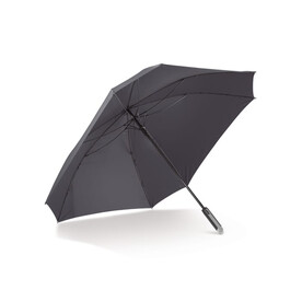 Luxus 27” quadratischer Regenschirm mit automatischer Öffnung - Schwarz bedrucken, Art.-Nr. LT97107-N0002 Luxus 27” quadratischer Regenschirm mit automatischer Öffnung - Schwarz bedrucken, Art.-Nr. LT97107-N0002
