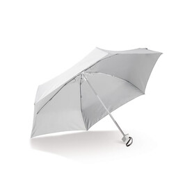 Ultraleichter 21” Regenschirm mit Hülle - Weiss bedrucken, Art.-Nr. LT97108-N0001